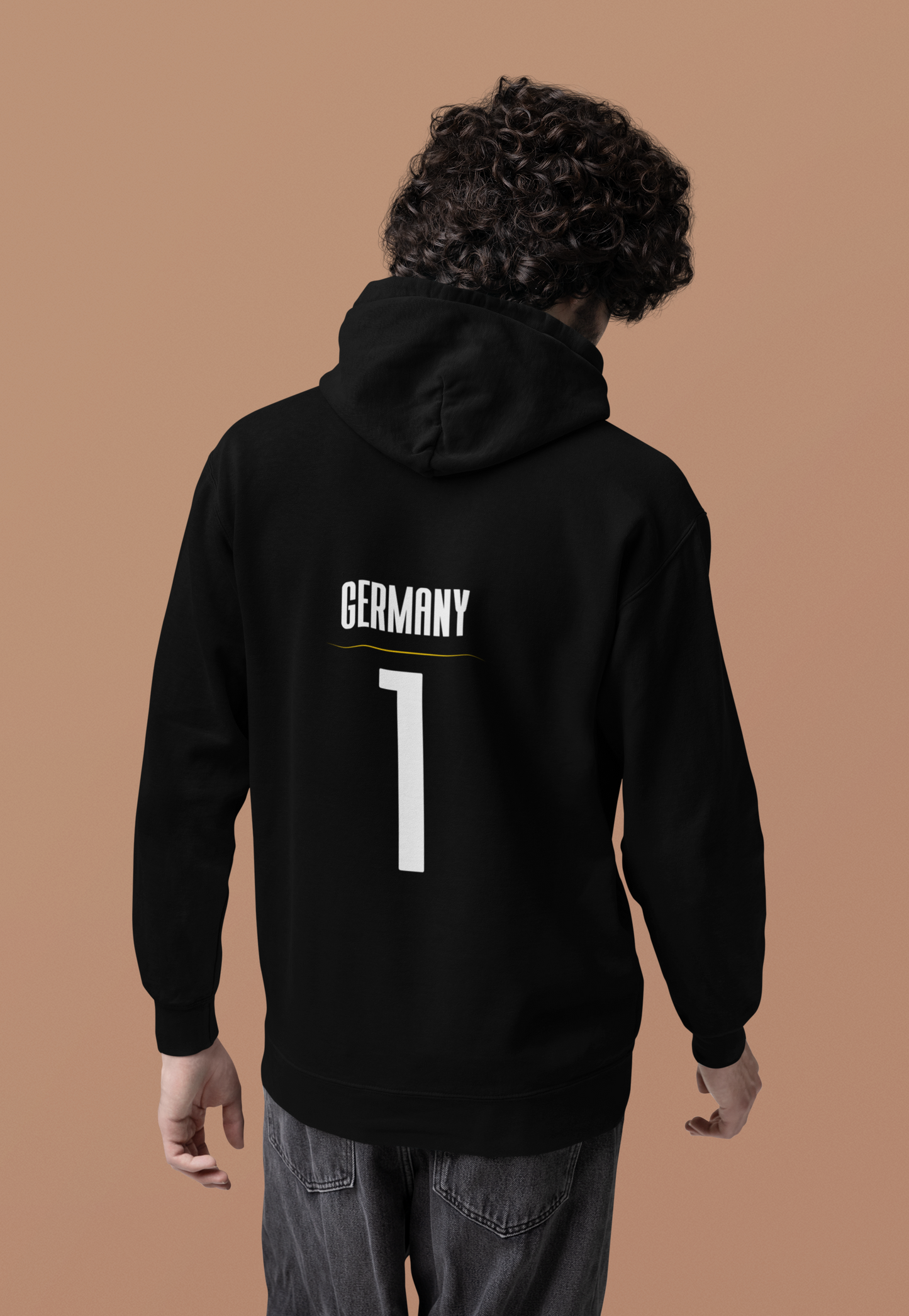 Germany-Inspired Luxe Hoodie black