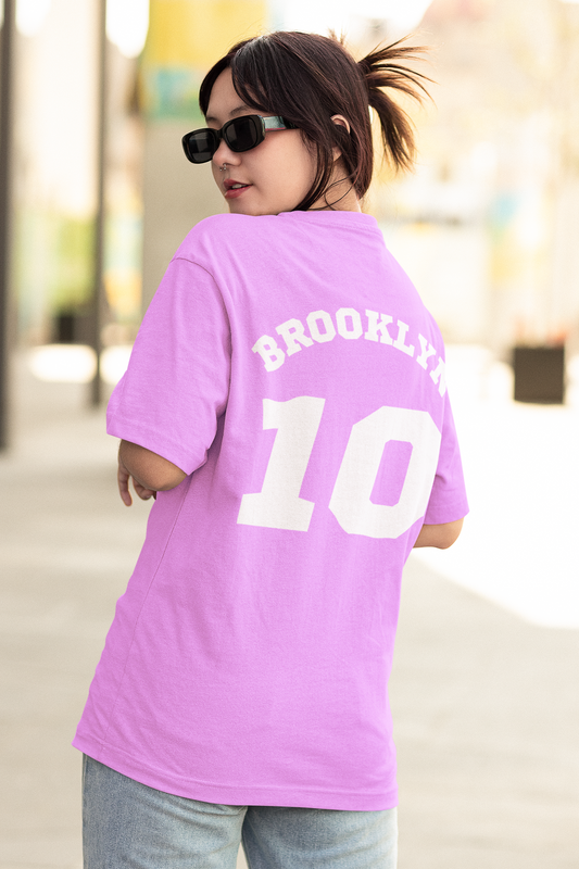 Oversize pink unisex tshirt