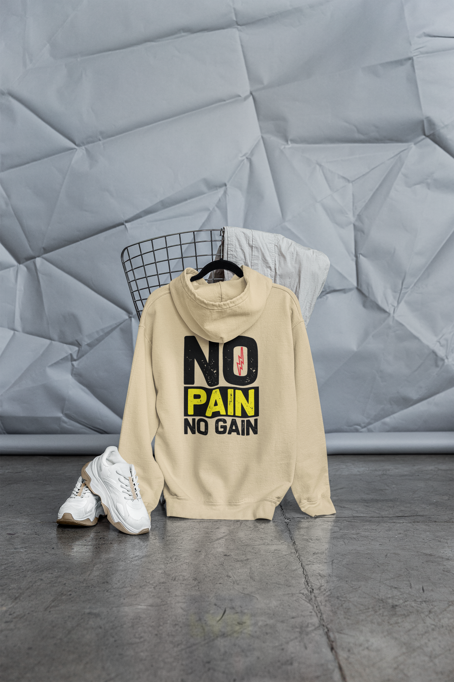 No pain no gain hoodie