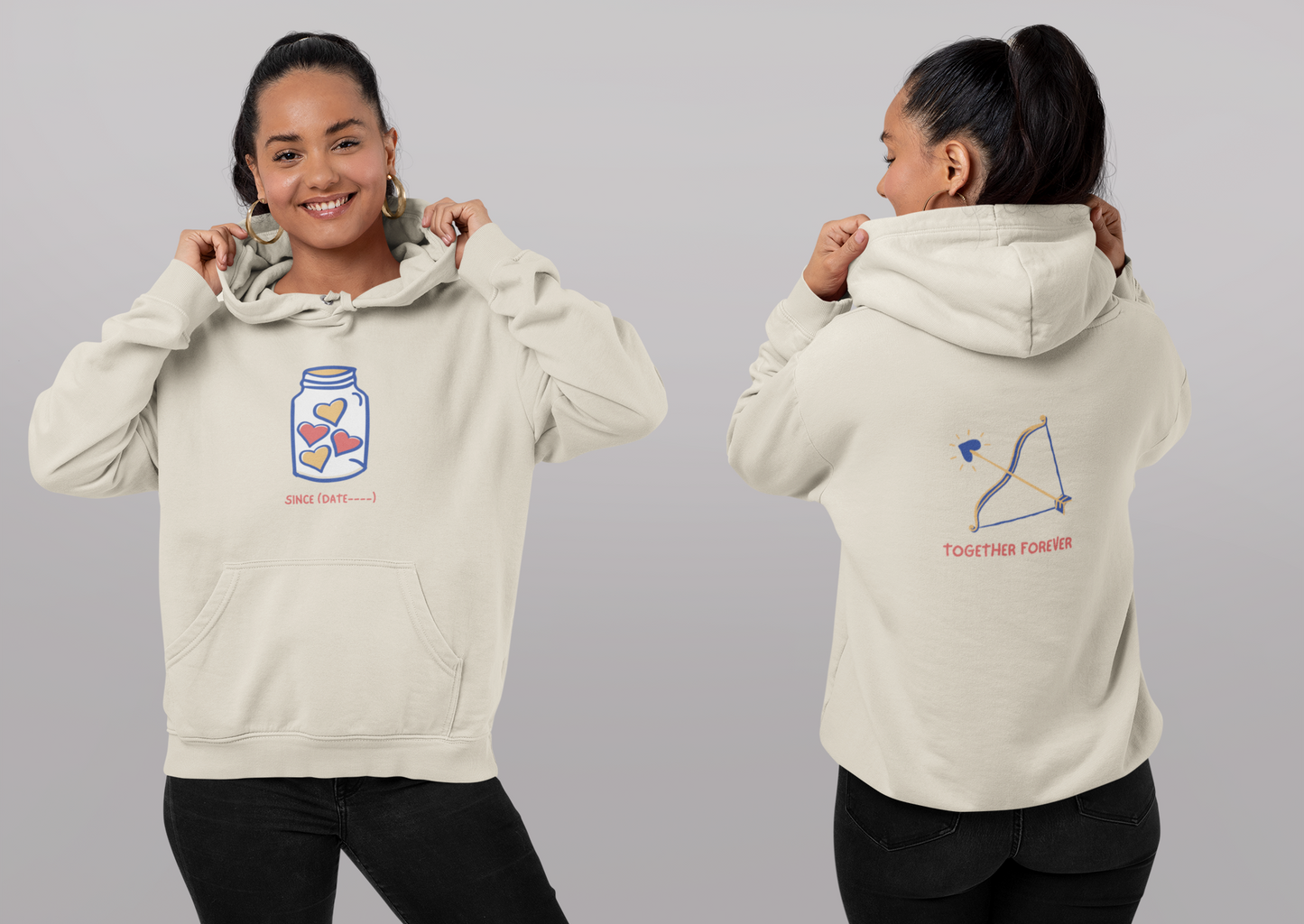 Personalized Love Hoodie – Celebrate Special Moments