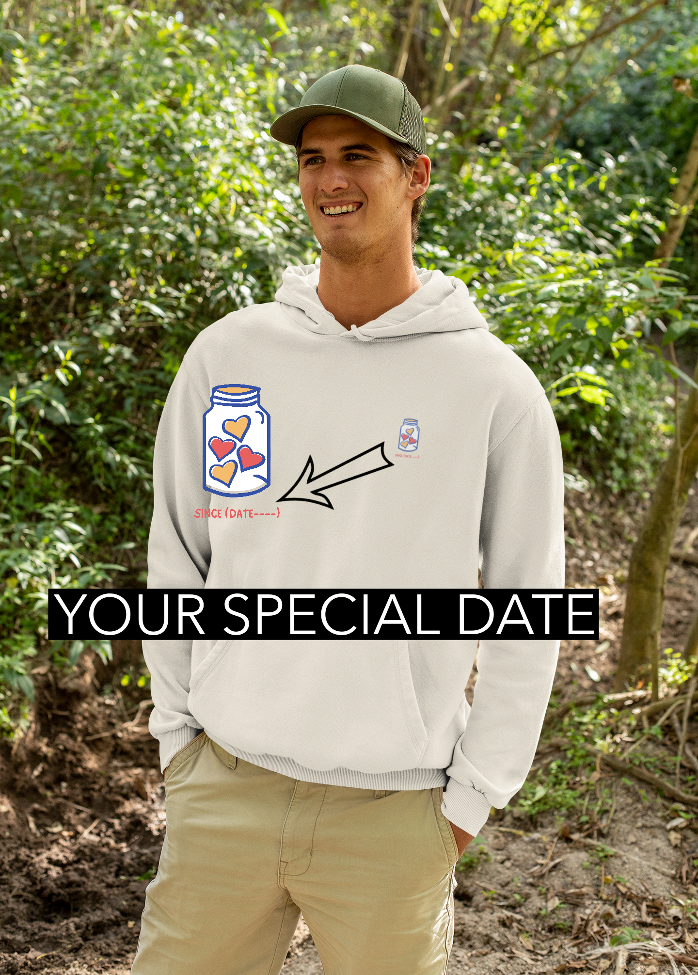 Personalized Love Hoodie – Celebrate Special Moments